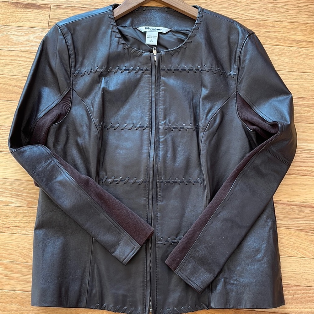 Brown Leather Jacket